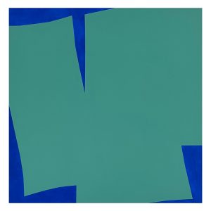 Geoforms Green & Blue